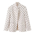 Sophisticated New York Style Polka Dot Jacket