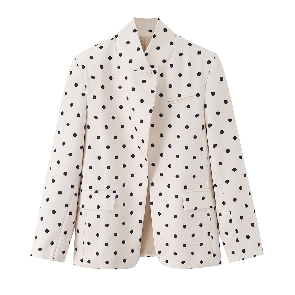 Sophisticated New York Style Polka Dot Jacket