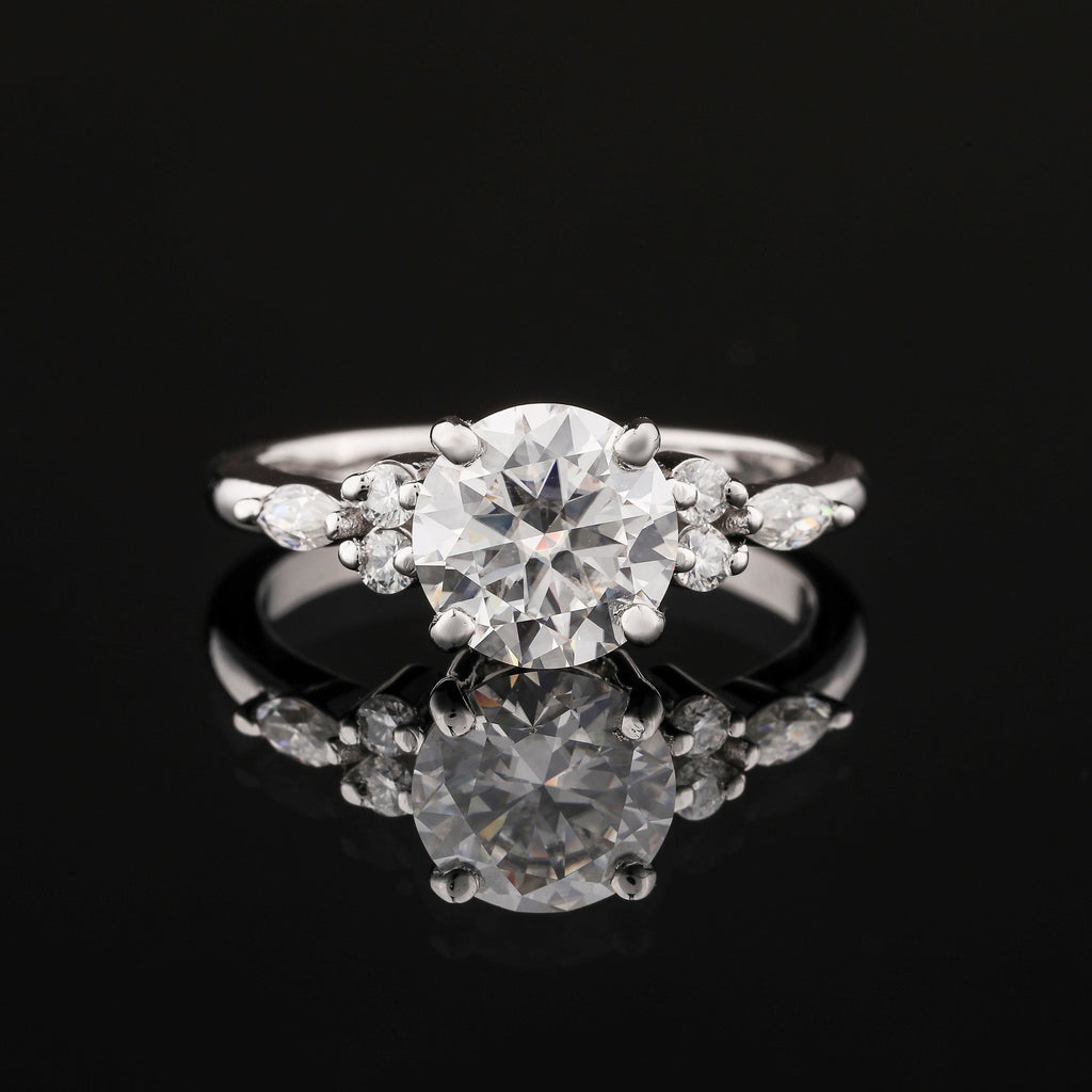 Lab Grown Diamond Prong Engagement Ring