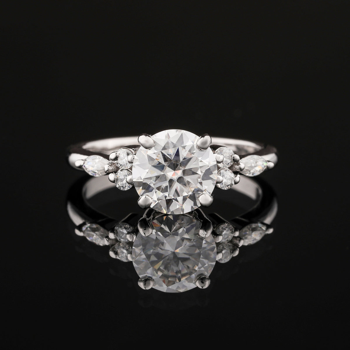 Lab Grown Diamond Prong Engagement Ring