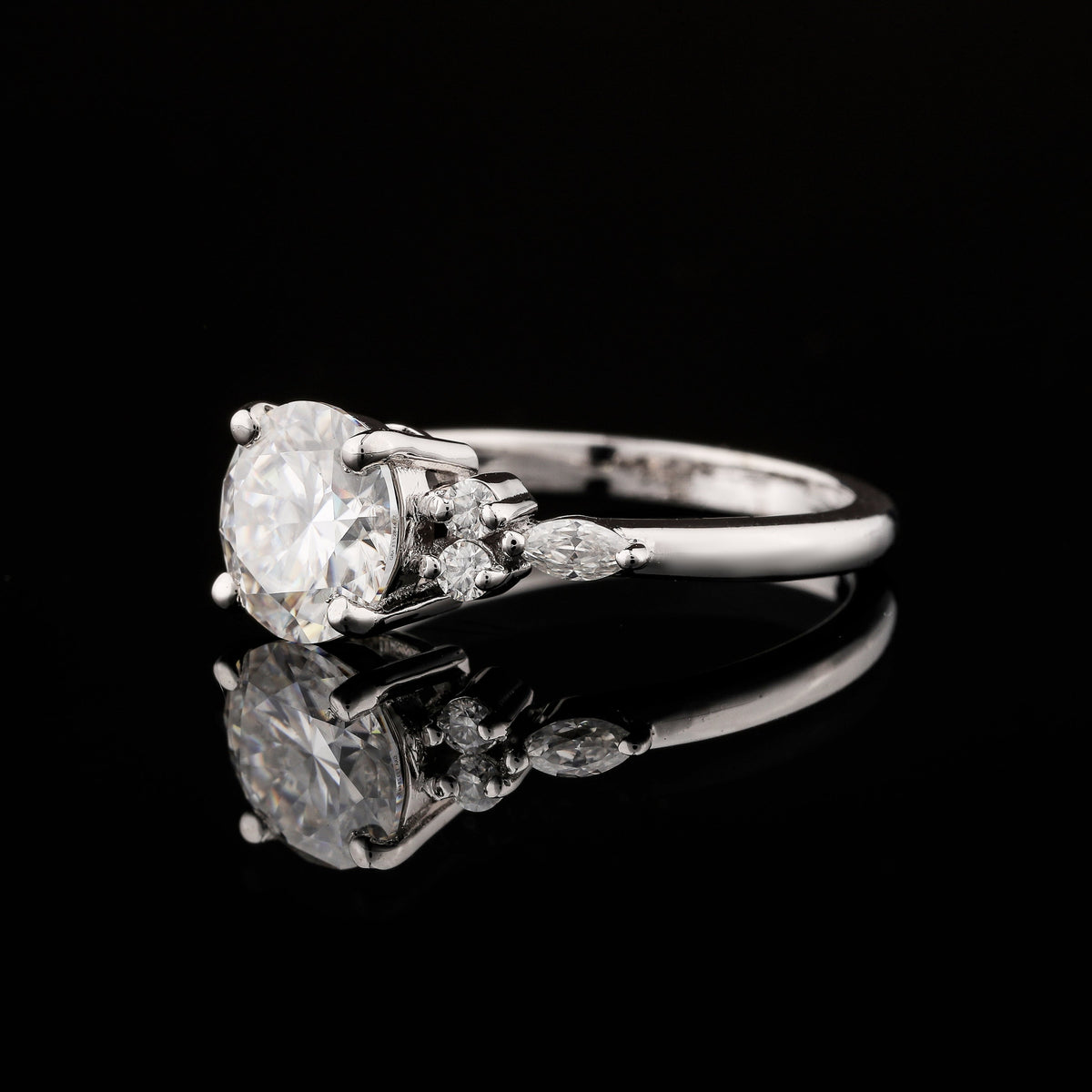 Lab Grown Diamond Prong Engagement Ring