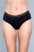 Mid-Rise Seamless Microfiber Waist Trim Panty