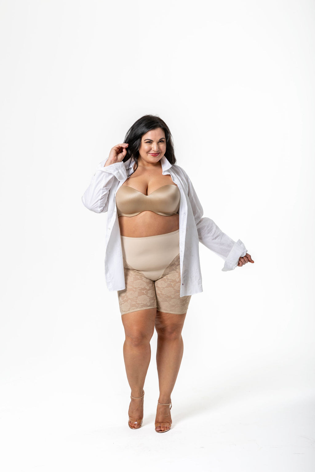 Allure Panty Shorts | Beige