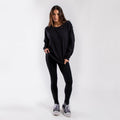 Fleece Panel Crewneck Sweatshirt