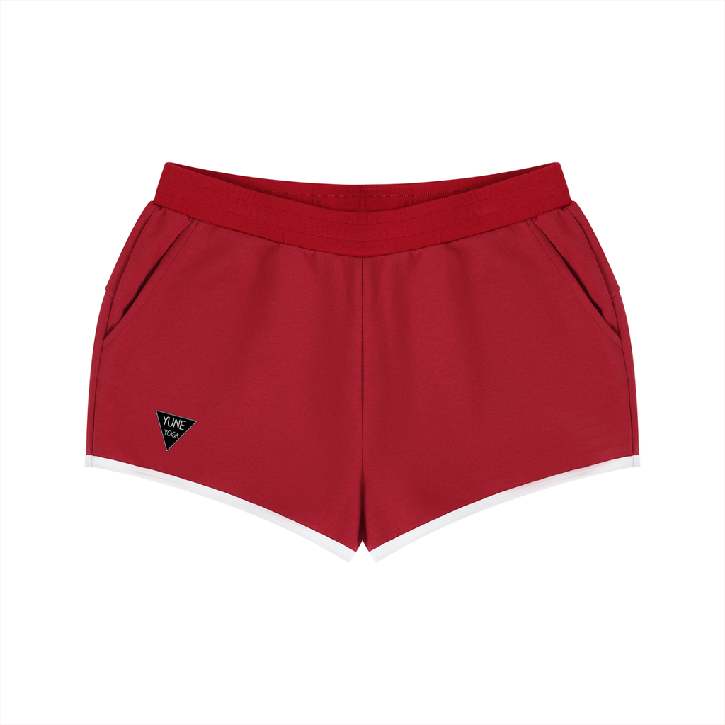 Retro Contrast Binding Shorts