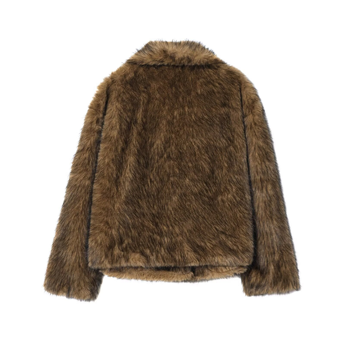 Contemporary Faux Fur Short Coat