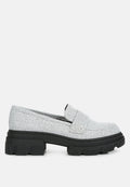 Chunky Lug Sole Loafers