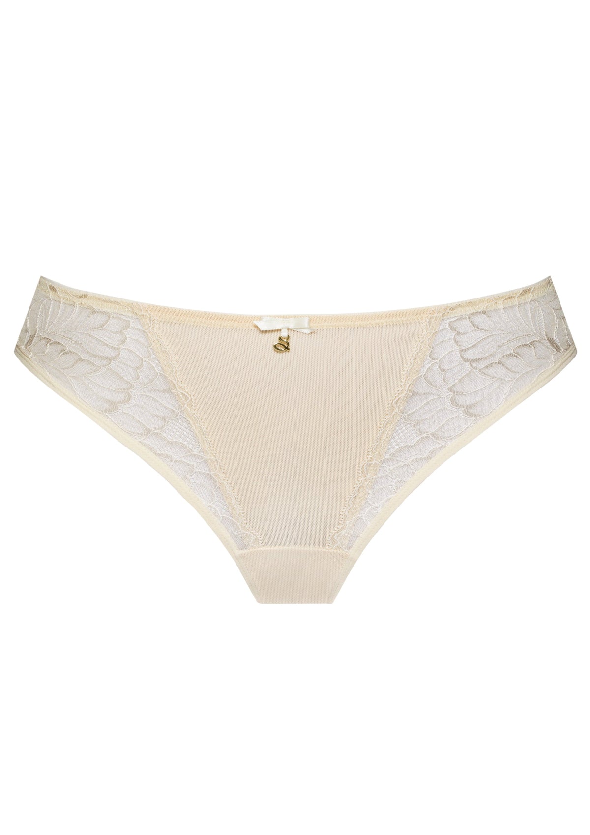 Sponge Cake Mid‑Rise Lace Tanga Panty