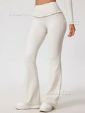 Soft Skin Friendly Lace Flare Pants
