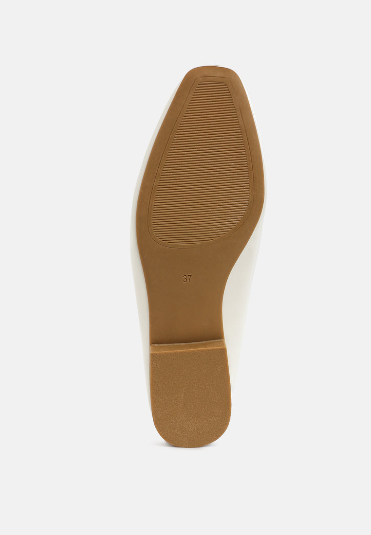 Classic Round Toe Heel Loafers