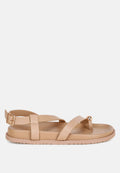Strappy Design Flat Sandals