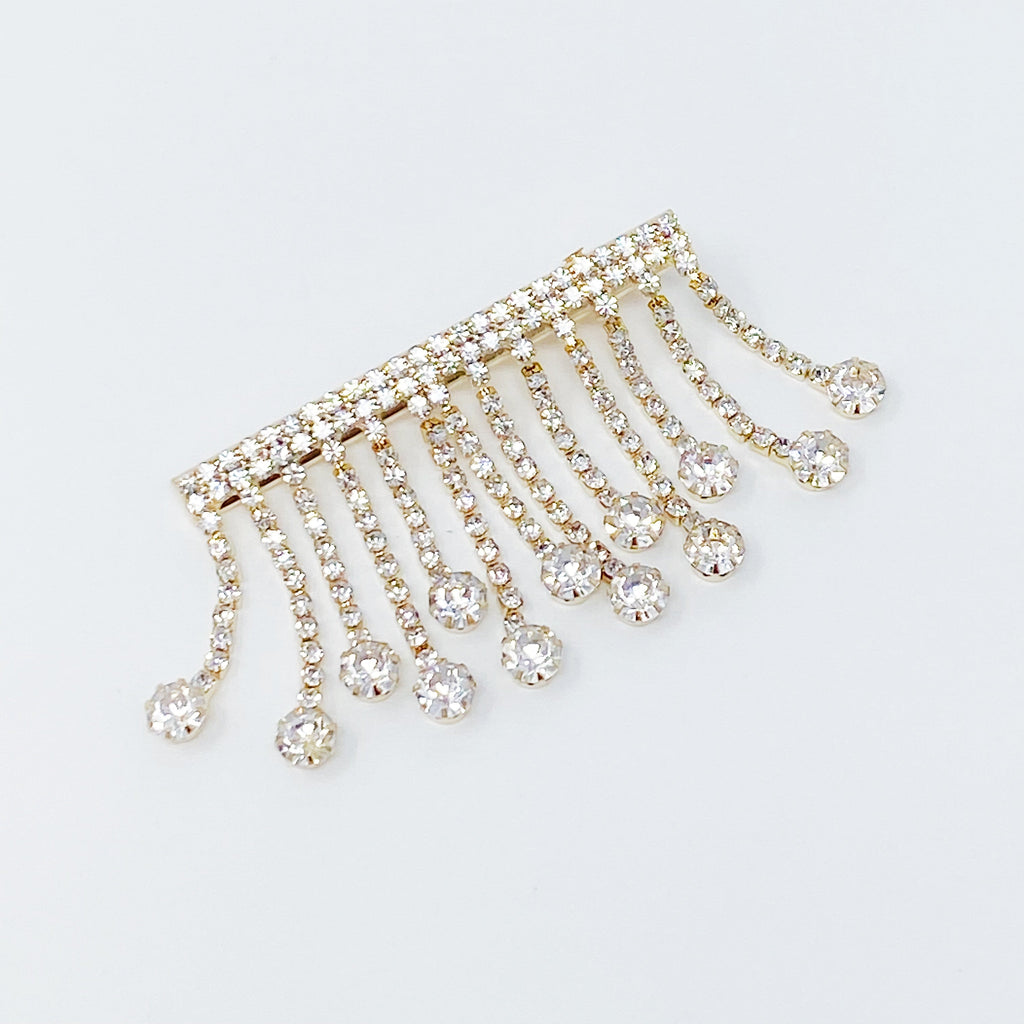 Sparkling Cascade Hair Clip-2