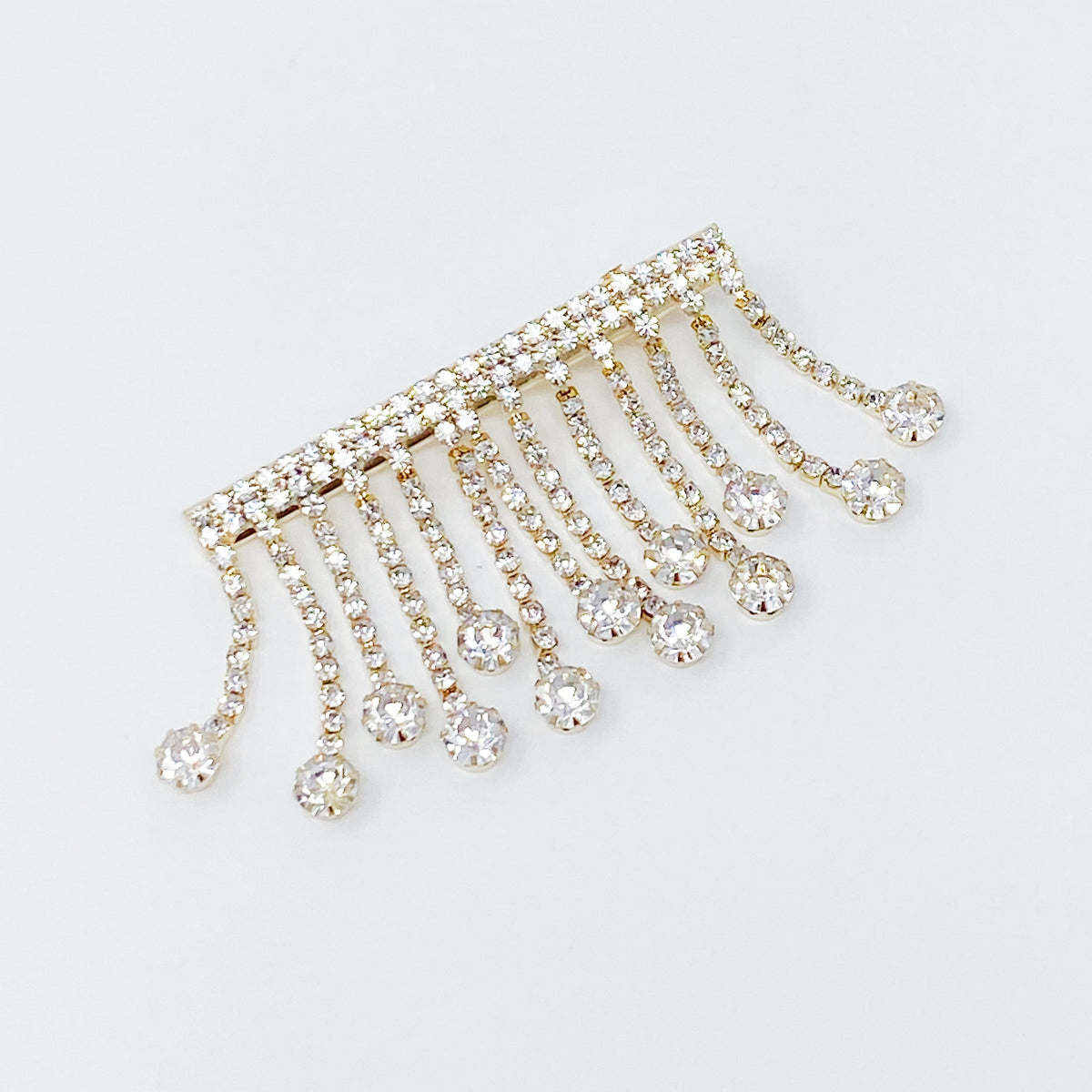 Sparkling Cascade Hair Clip-2