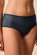 Shadow Blue Sheer Short Panty
