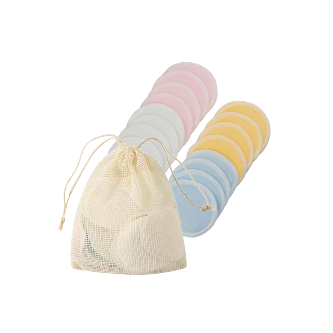 Reusable Bamboo Makeup Remover Rounds