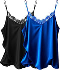 Beautiful Satin Camisole Lace Trim