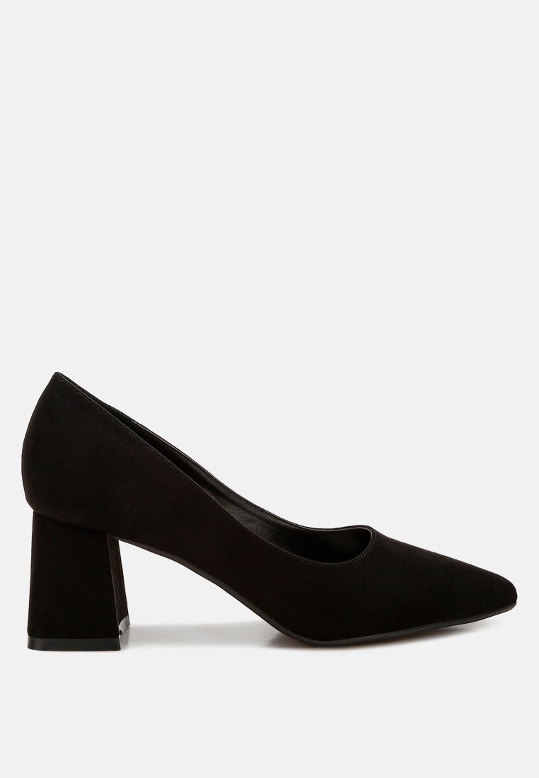 Block Heel Pumps