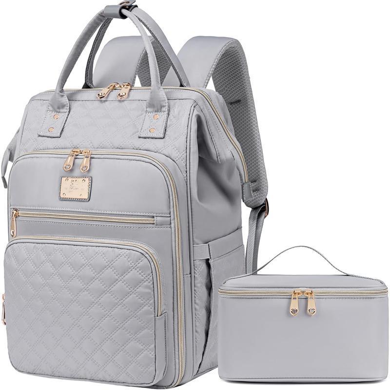 Modern Purse and Picnic Backpack Bag with Zipper