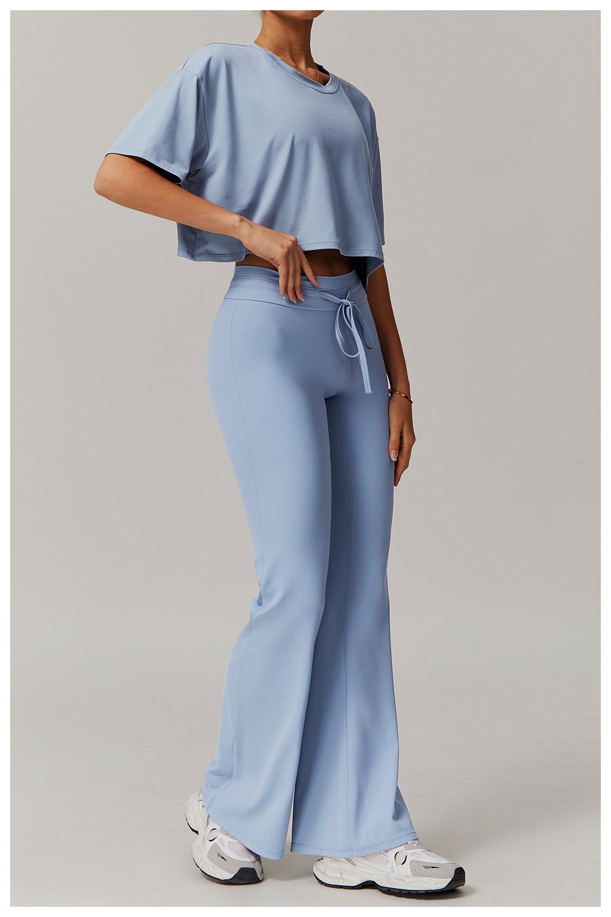High-Waist Lift Flared Yoga Pants