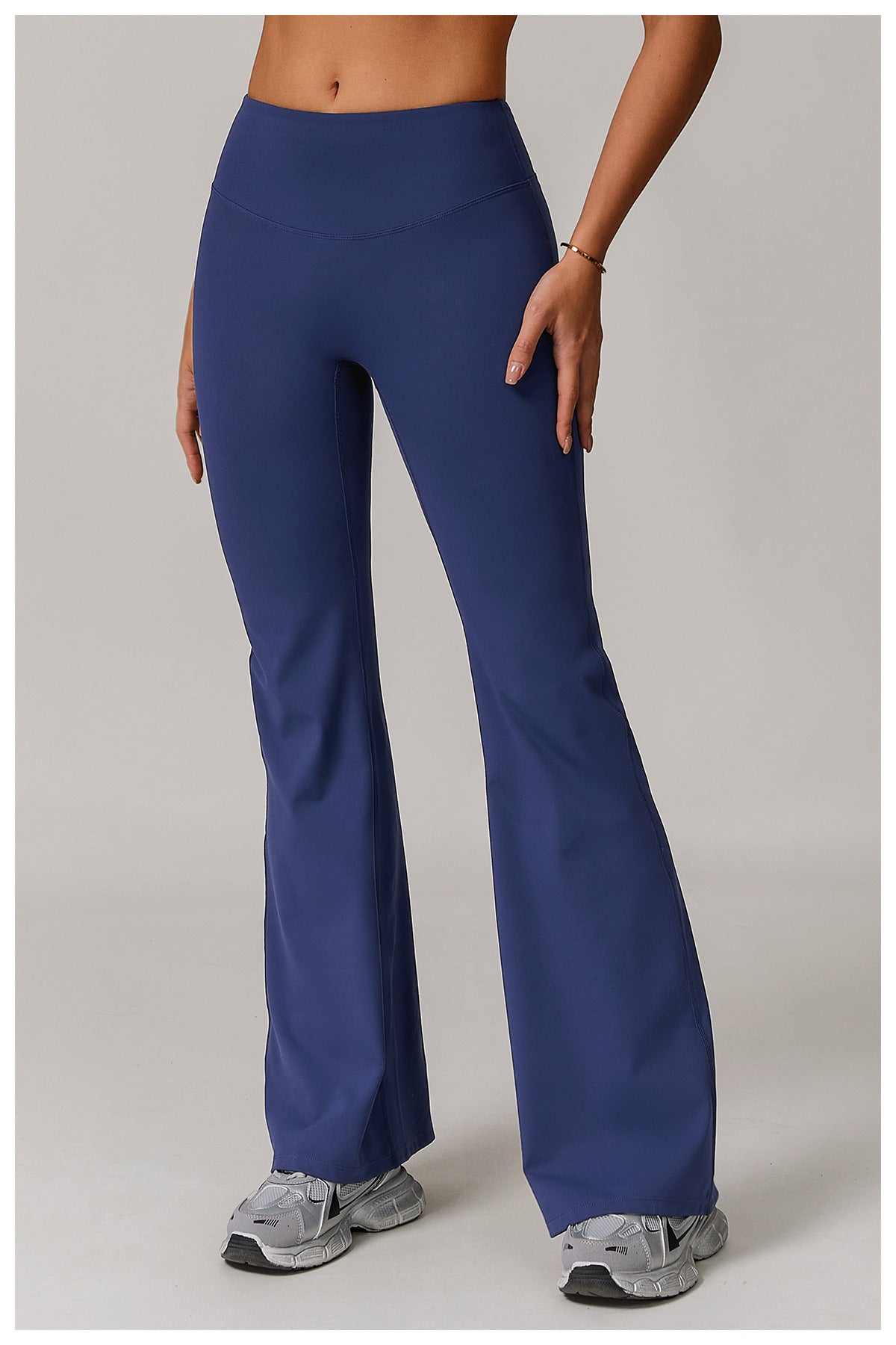 Bell bottom Hem Fitted Flared Yoga Pants