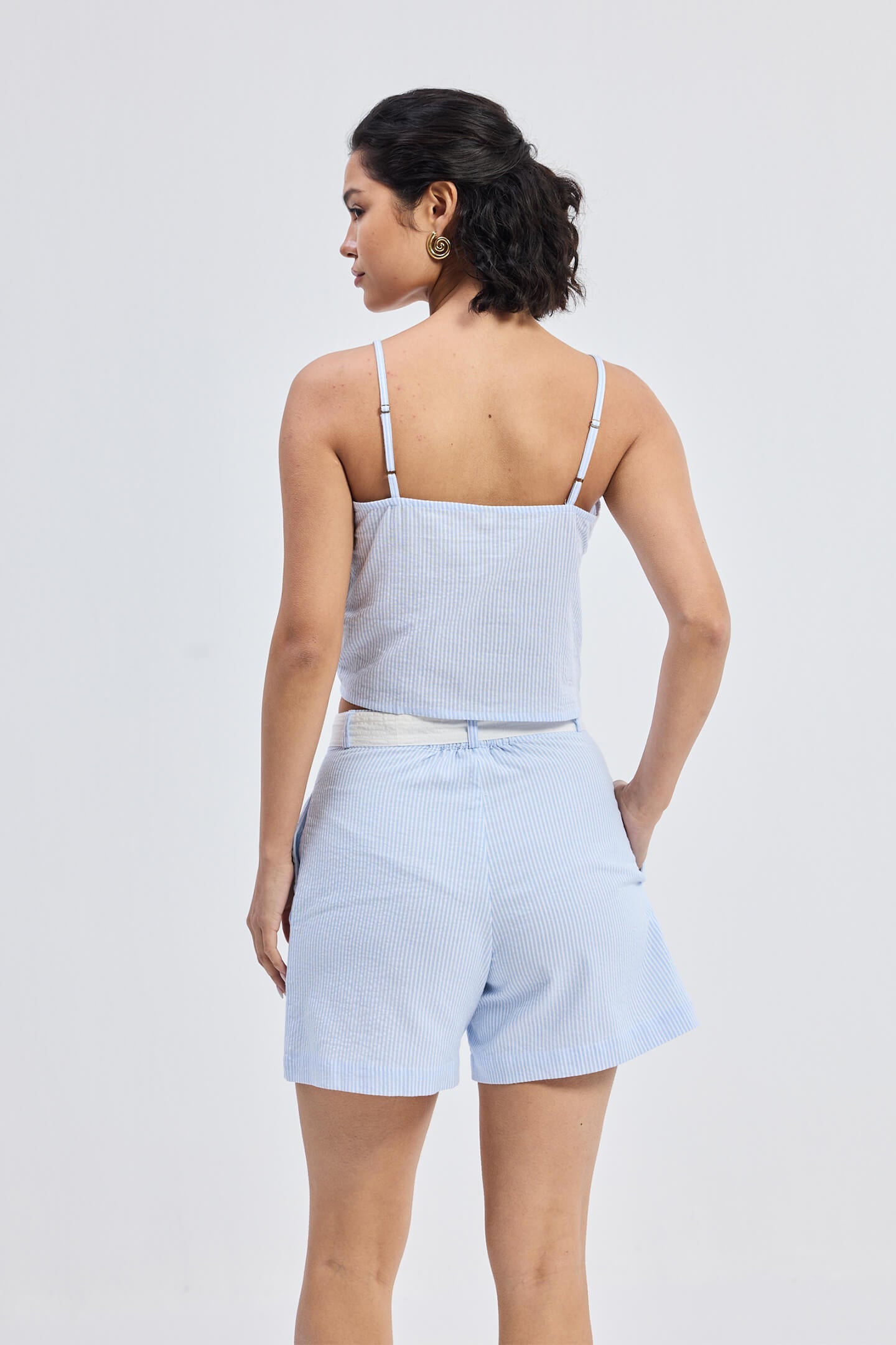 Classic Outdoor Fit Shorts in Stripes