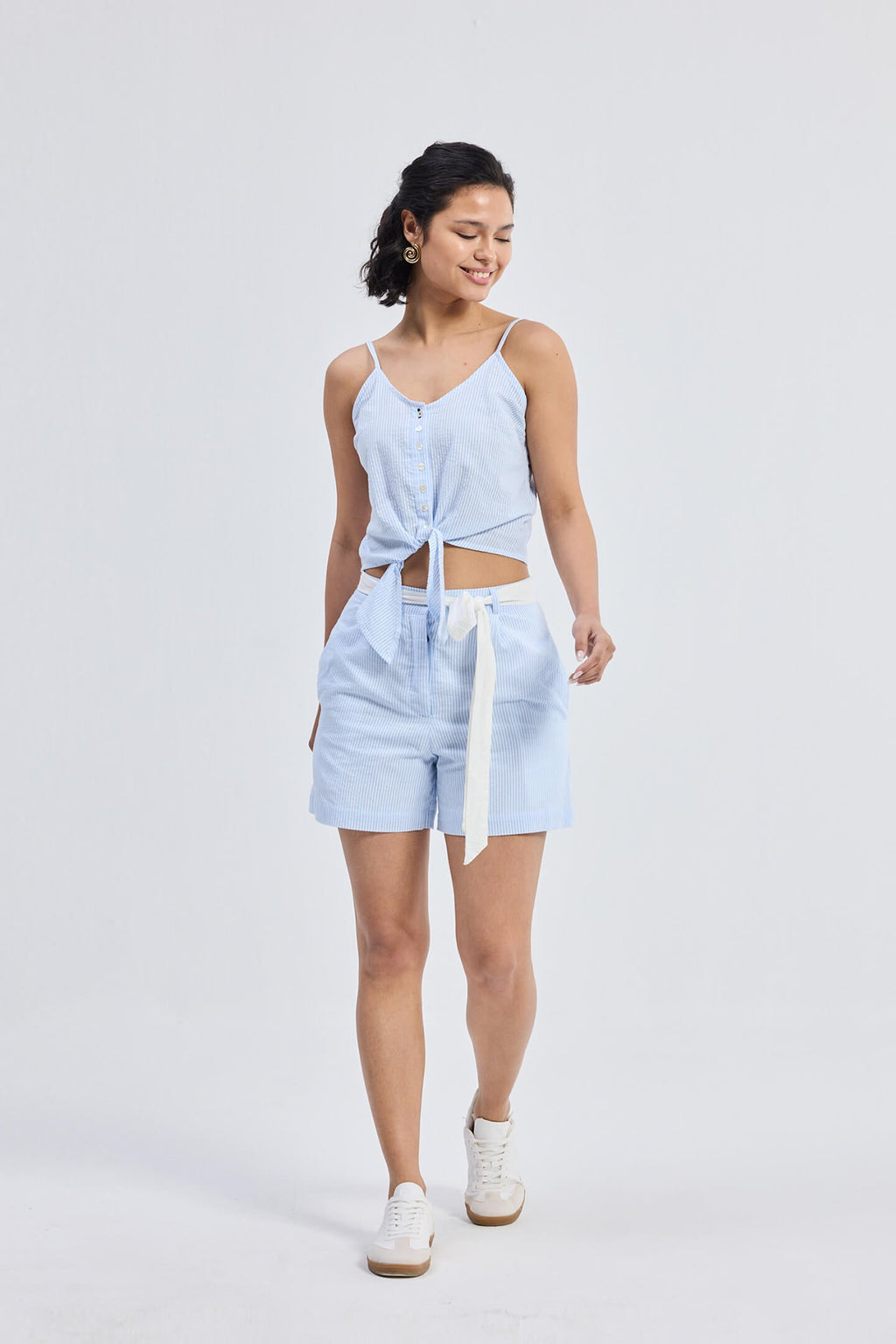 Classic Outdoor Fit Shorts in Stripes