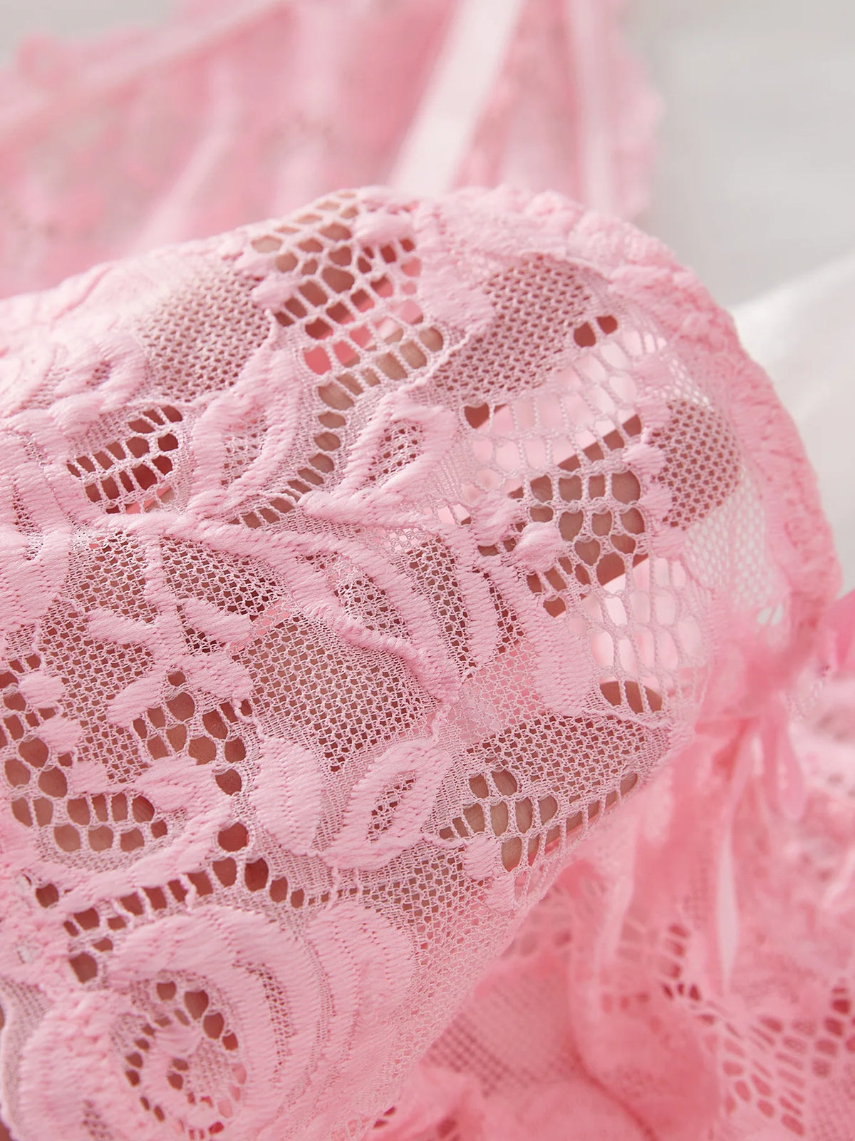 Lace Bra & Panty Night Sleepwear