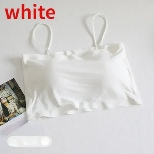 Seamless Padded Tube Top Bralette