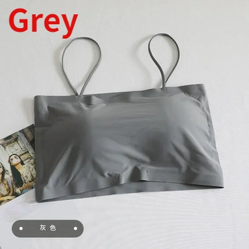 Seamless Padded Tube Top Bralette