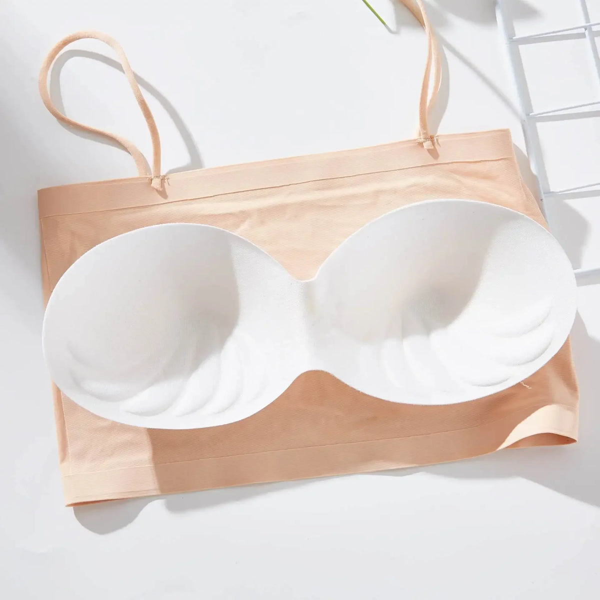 Seamless Padded Tube Top Bralette