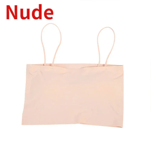 Seamless Padded Tube Top Bralette