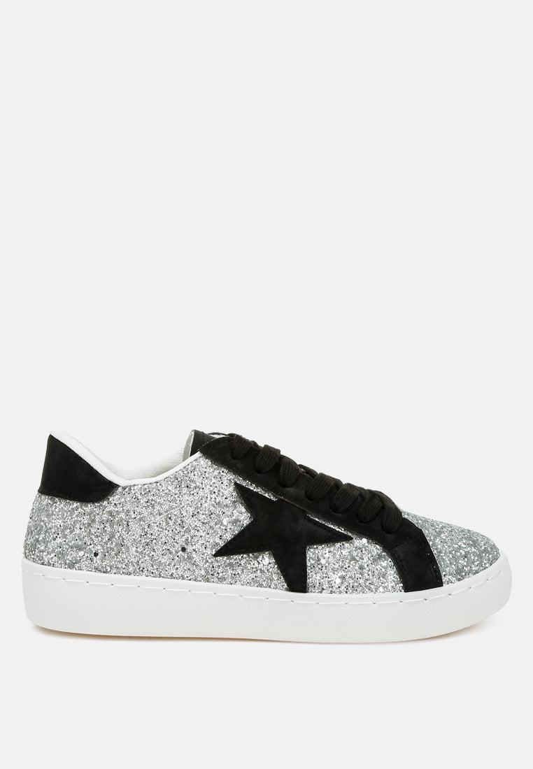 Maximalist Glitter Star Sneakers