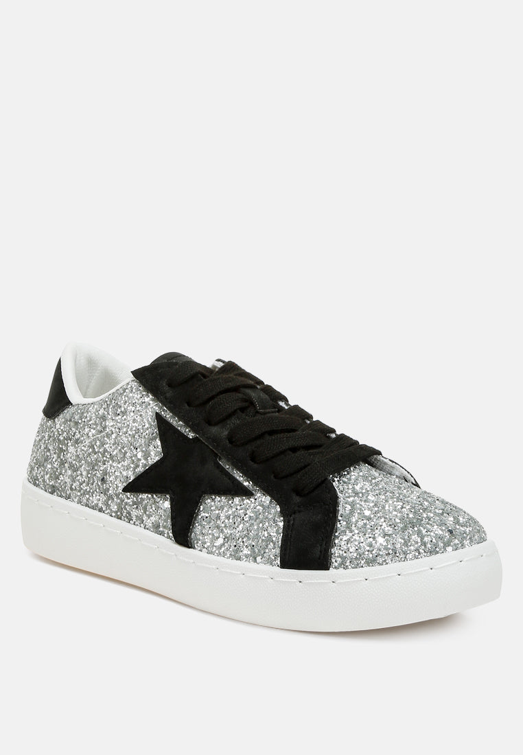 Maximalist Glitter Star Sneakers