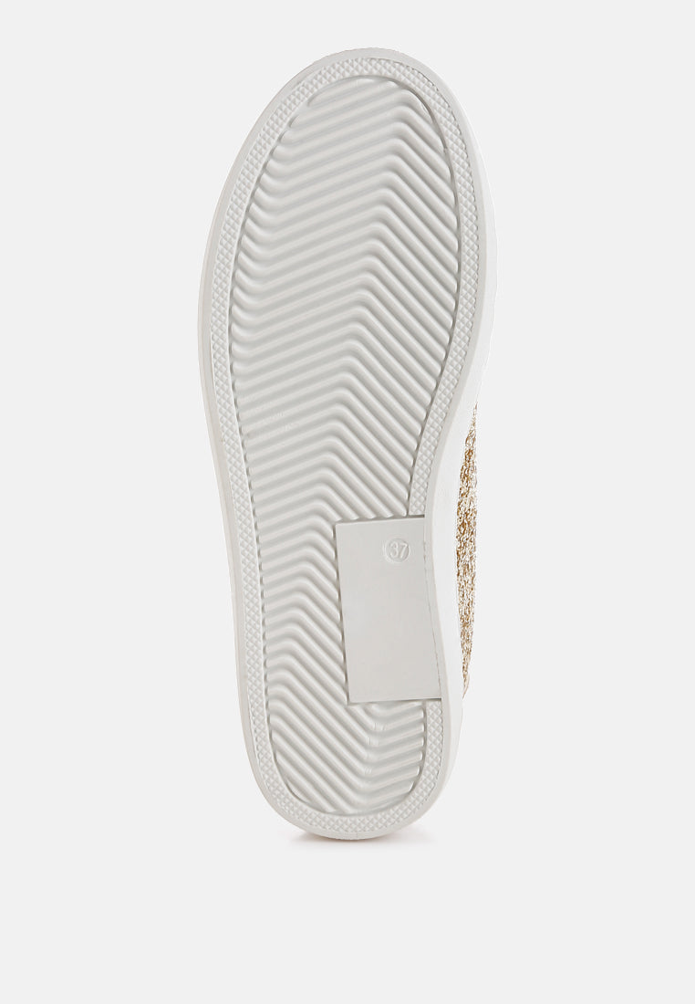 Maximalist Glitter Star Sneakers