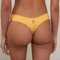Soft Marigold Microfiber Thong Panty