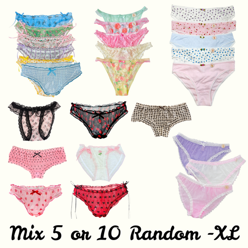 Soft Girl Floral Lace Panties