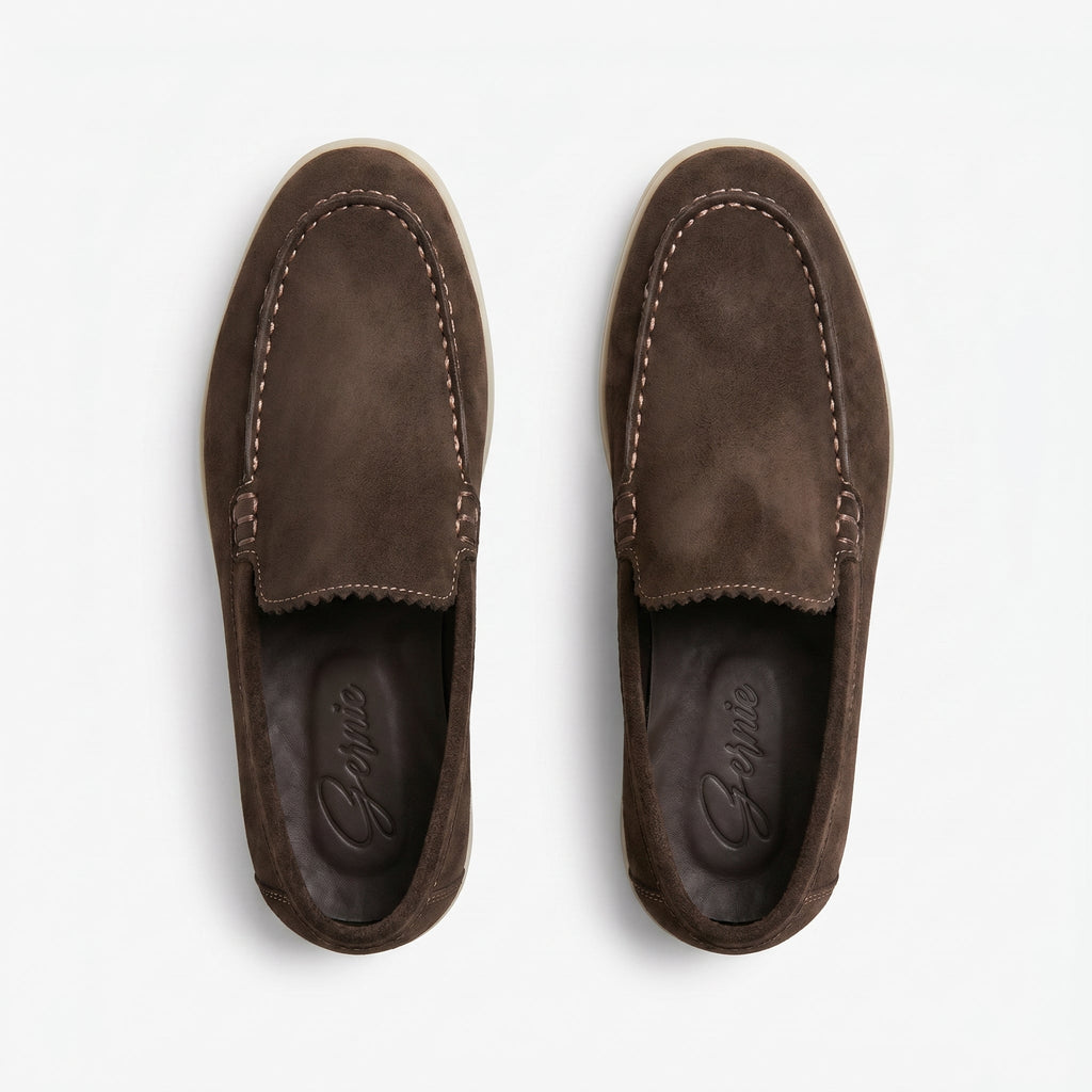 Genuine Young Goat Leather Venetian Low Top