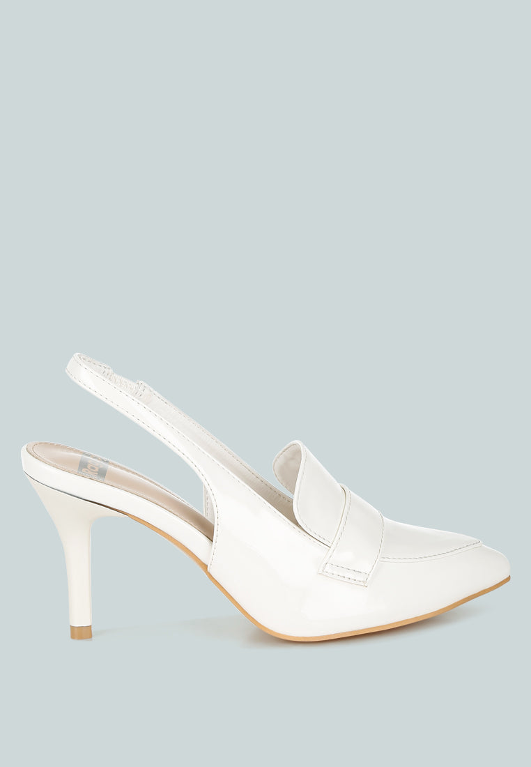 Slingback Loafer Sandals