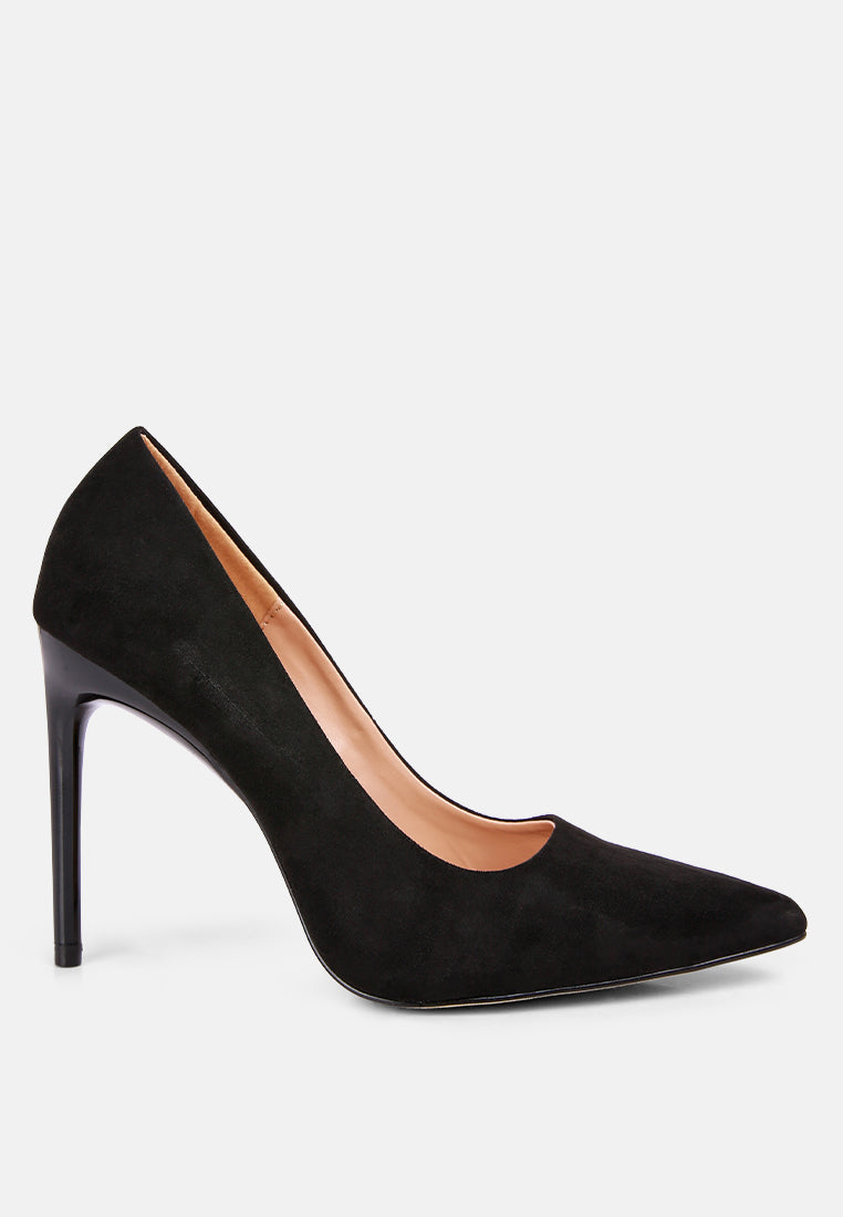 Mid Heel Slip On Sandals