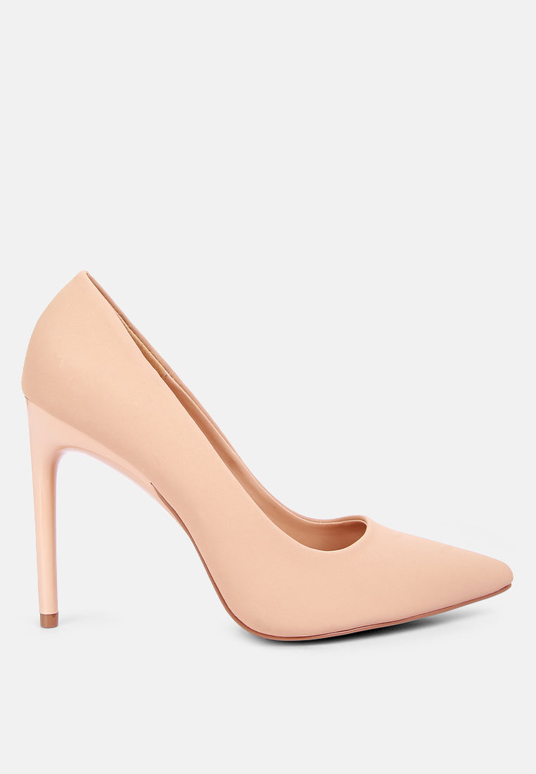 Mid Heel Slip On Sandals