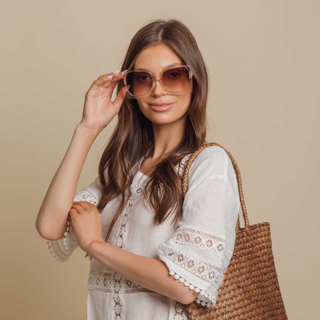Trendy Oversized Retro Sunglasses