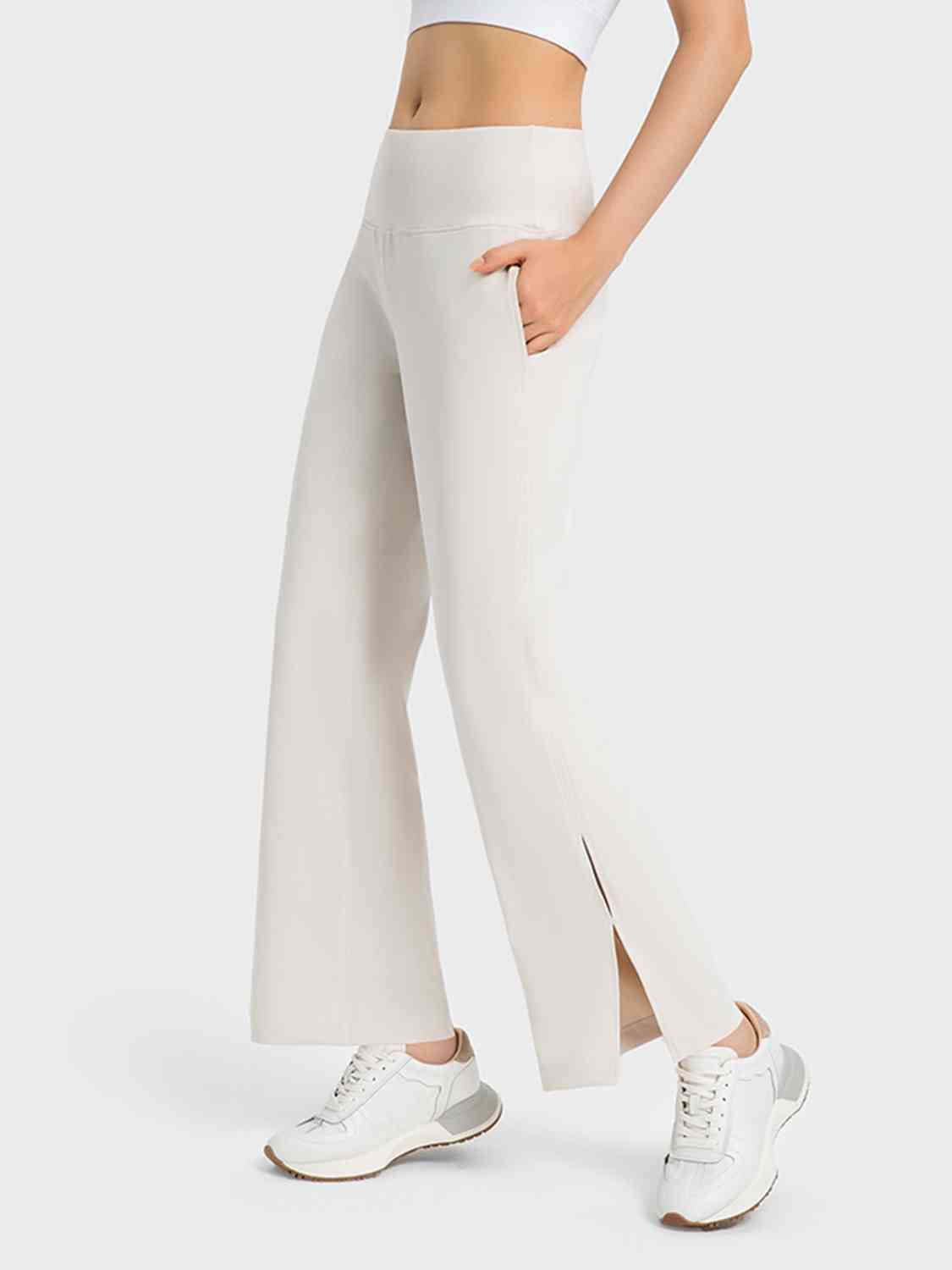 Slit Pocketed Sportswear Pants