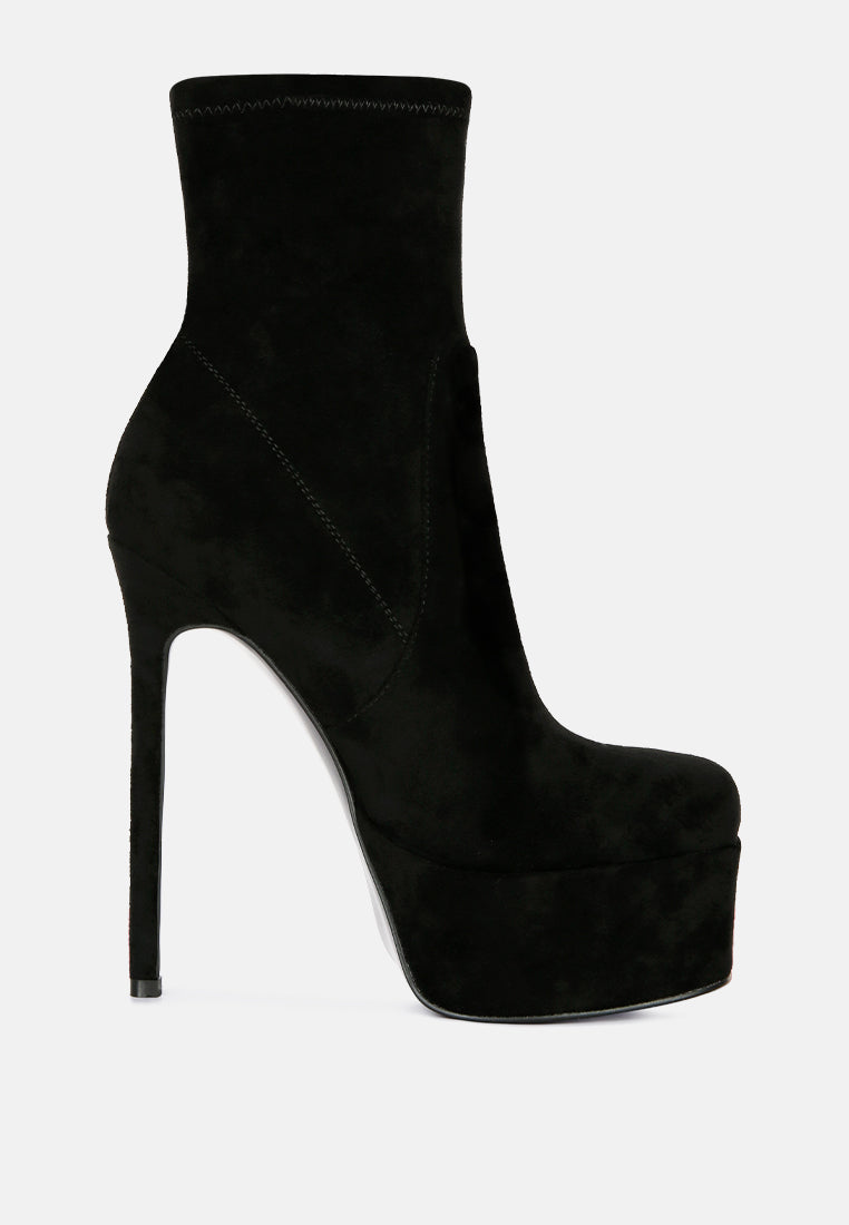 Clubbing High Heels Platform Ankle Boots