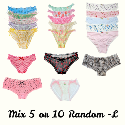 Soft Girl Floral Lace Panties