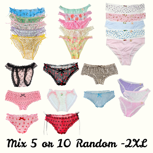 Soft Girl Floral Lace Panties