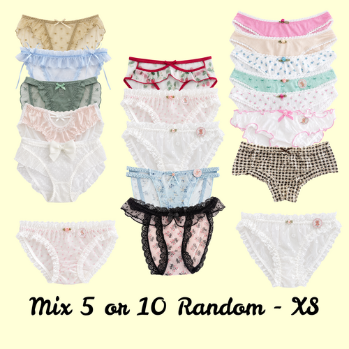 Soft Girl Floral Lace Panties