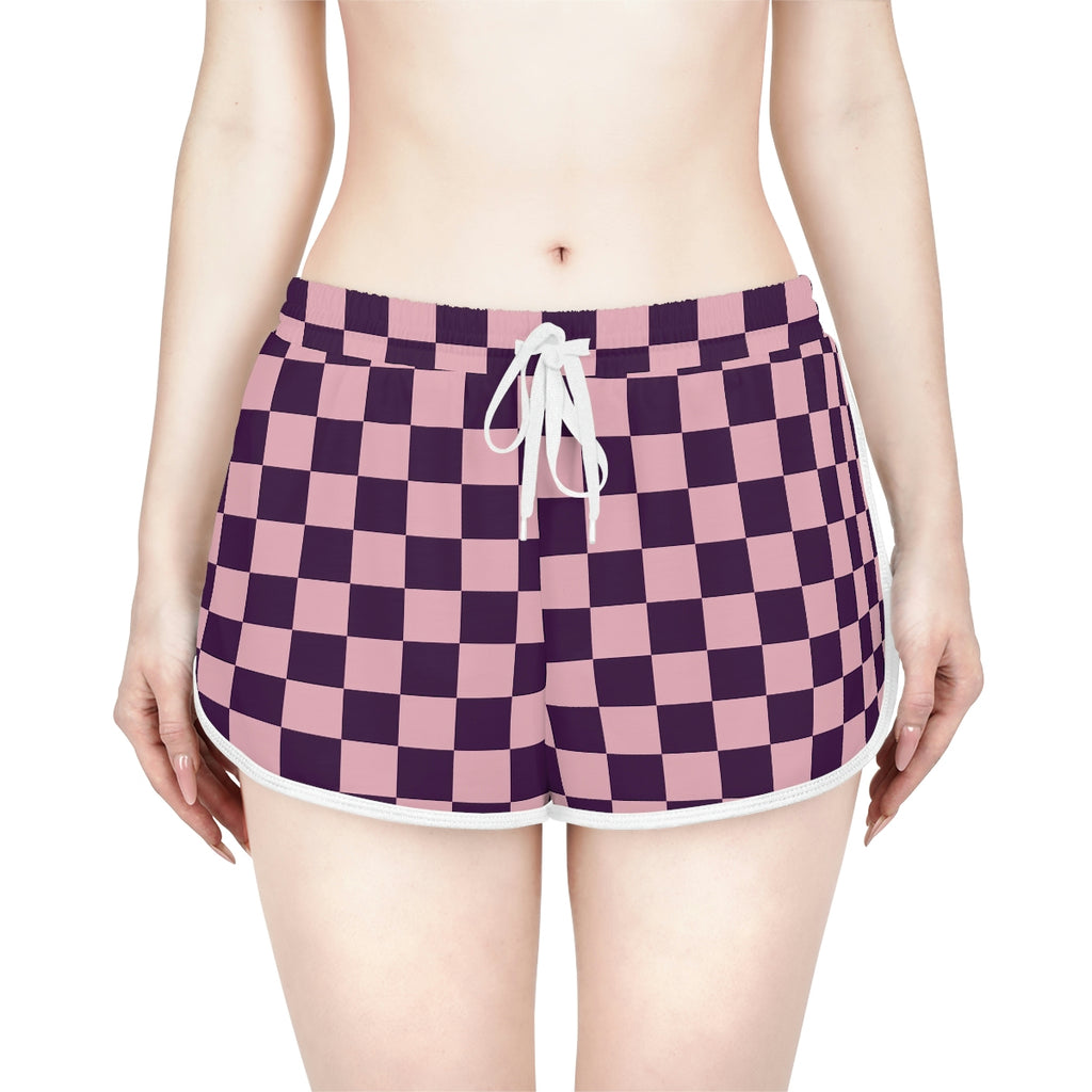 Casual Contrast Edge Trim Pattern Shorts