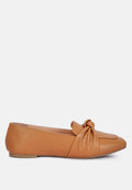 Recycled Vegan Leather Flat Loafers