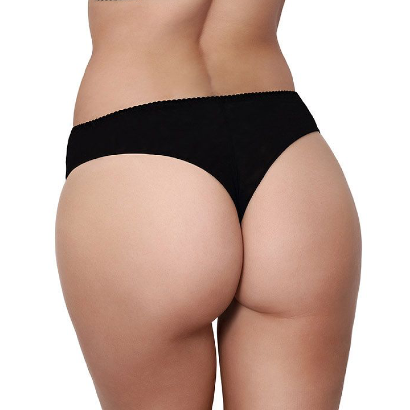 Lace Bow Brazilian Panty