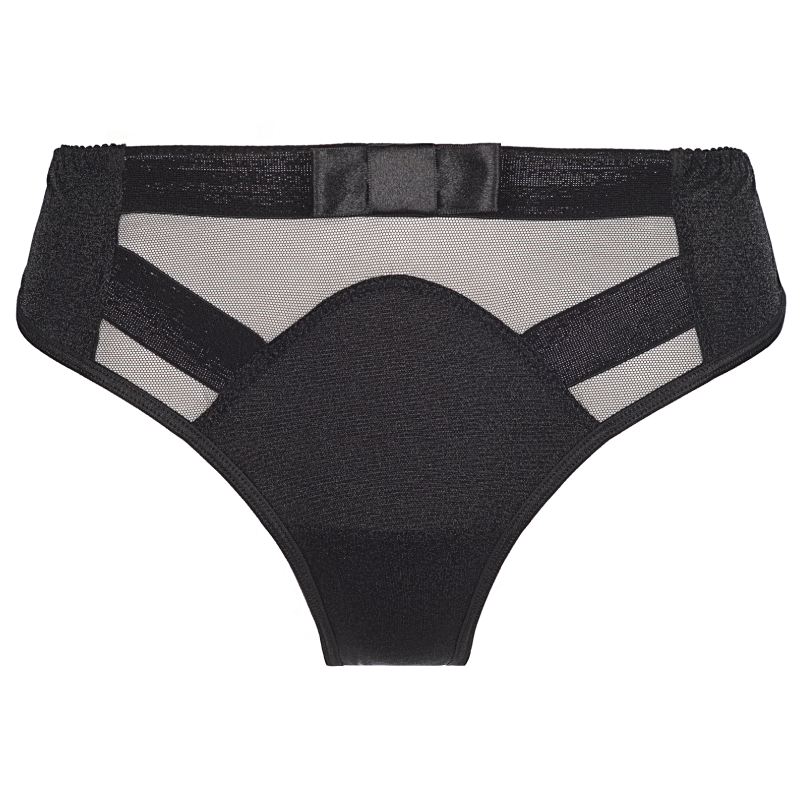 Lace Bow Brazilian Panty